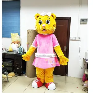 CE Daniel Tiger Mascot ชุดคอสเพลย์อนิเมะ,มาสคอตแฟนซีสำหรับงานเทศกาลวันฮาโลวีน