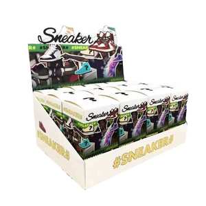 SY Sneaker modelo caja ciega con vitrina transparente 3D Mini Sneaker juguete Color aleatorio/estilo caja misteriosa para regalo <span class=keywords><strong>de</strong></span> tendencia - Product Image 3
