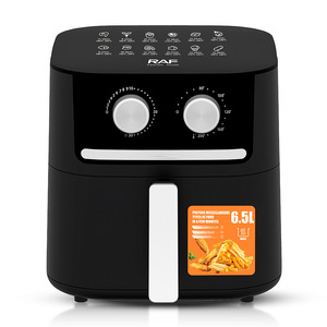 Friteuse à air électrique multifonction grande capacité pour la maison, sans huile, pour frites, pizzas, poulet, avec contrôle de la température et de la minuterie - Product Image 4