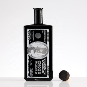 Bouteilles à liqueur en verre de haute qualité pour whisky, vodka, rhum et autres spiritueux haut de gamme avec options d'impression de logo personnalisé - Product Image 5