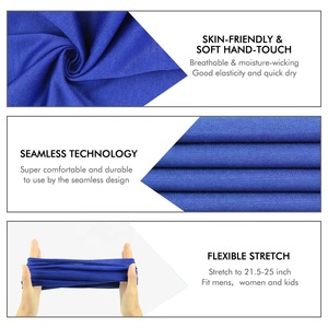 Multifuncional suave tela <span class=keywords><strong>tubular</strong></span> bandana personalizada sin costuras colorida bandana mascarilla - Product Image 5