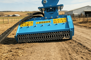 <span class=keywords><strong>Desbrozadora</strong></span> Hidráulica Estándar Europea para Excavadora, Cortadora <span class=keywords><strong>de</strong></span> Maleza Duradera para Cortar Hierba, Espino y Pequeños Arbustos - Product Image 4
