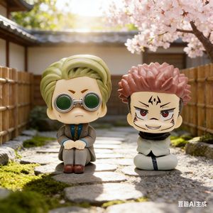 ฟิกเกอร์อนิเมะน่าน่ารัก ขนาด 10.5 ซม. ท่าทางนั่ง ตัวละครการ์ตูนนานามิ เคนโตะ ของสะสม ตุ๊กตาพีวีซีขนาดเล็ก - Product Image 2
