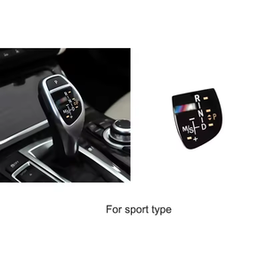 Copertura del Pannello del Pomello del Cambio per Auto con Guida a Sinistra per BMW Serie 1 2 3 4 5 7 F01 F02 X1 X3 X5 X6 F30 F10 con Logo - Product Image 3