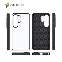 Funda de Teléfono Sublimable Prosub 2D TPU PC, Carcasa Personalizable con Placa de Aluminio para Samsung Serie S26