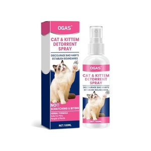 Spray Répulsif pour Chats, Dissuasion pour l'Entraînement Canin, Correction du Comportement <span class=keywords><strong>de</strong></span> Mastication, Protection des Meubles Contre les Griffures des Animaux - Product Image 1