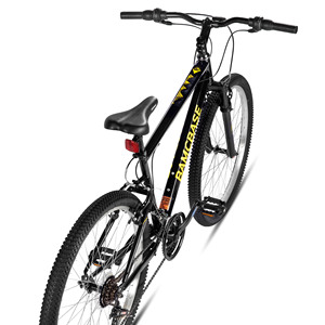 JOYKIE <span class=keywords><strong>Cadre</strong></span> en acier à haute teneur en carbone de 26 pouces, 18 vitesses, fourche de frein en <span class=keywords><strong>V</strong></span>, suspension, <span class=keywords><strong>VTT</strong></span> - Product Image 4