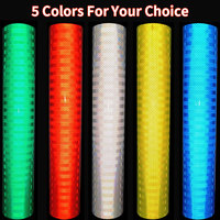 Haute visibilité de qualité commerciale noir rétro PVC Dot C2 3M bande réfléchissante ignifuge nid d'abeille vinyle feuille réfléchissante