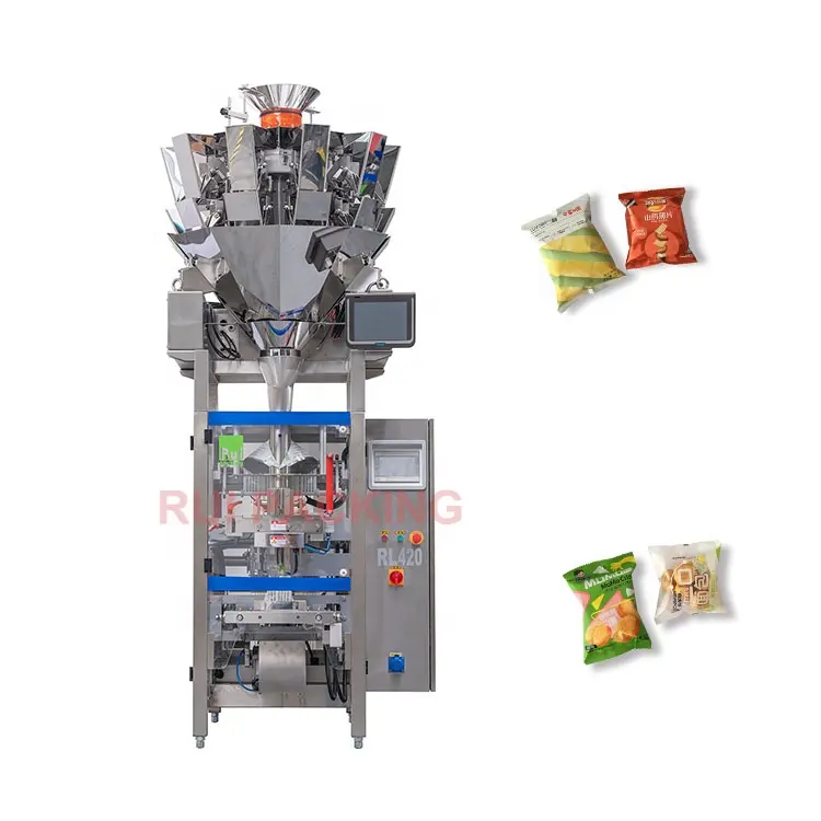 RL420 RUIPACKING Factory Price Automatic Granular Bean Candy Powder production line packaging machine