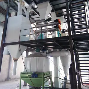 Tofu/Soybean/Bentonite cat litter pellet production line,corn powder cat litter processing plant with oversea field installation