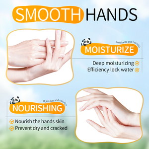 Crème pour les <span class=keywords><strong>mains</strong></span> aux fruits en gros : Pêche, Orange, Avocat avec Minéraux et Vitamine C – Hydratante, Anti-Gerçures, Anti-Desquamation – Marque Privée OEM - Product Image 5