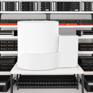 Hot Sale Bangcheer Wall Mount for <strong>TP</strong>-<strong>Link</strong> <strong>Deco</strong> X68/<strong>XE75</strong>/<strong>XE75</strong> Pro AX5400 ABS White Space-saving Wi-Fi Booster Bracket - Product Image 3