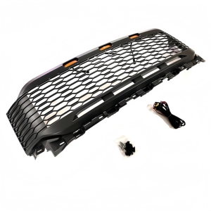 <b>4X4</b> Parts F150 Accessories ABS Raptor Front Grille With Logo Led Light for F150 2021-2024 - Product Image 4