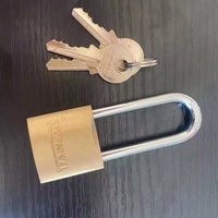 Cadenas en laiton et cuivre personnalisés en gros d'usine, cadenas en laiton à anse en acier certifiés CE