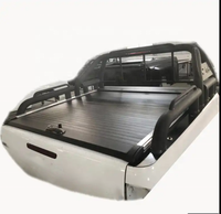 Couvercle de Bonneau rétractable en alliage d'aluminium 4x4 pour Hilux Rocco Vigo Revo XLT Roll up Fonction étanche et de verrouillage