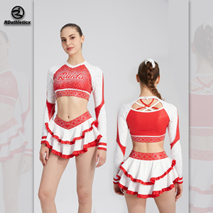 بيع بالجملة اسكواش الفتيات أداء زي المدرسة يهتف زي رائد - Product Image 4