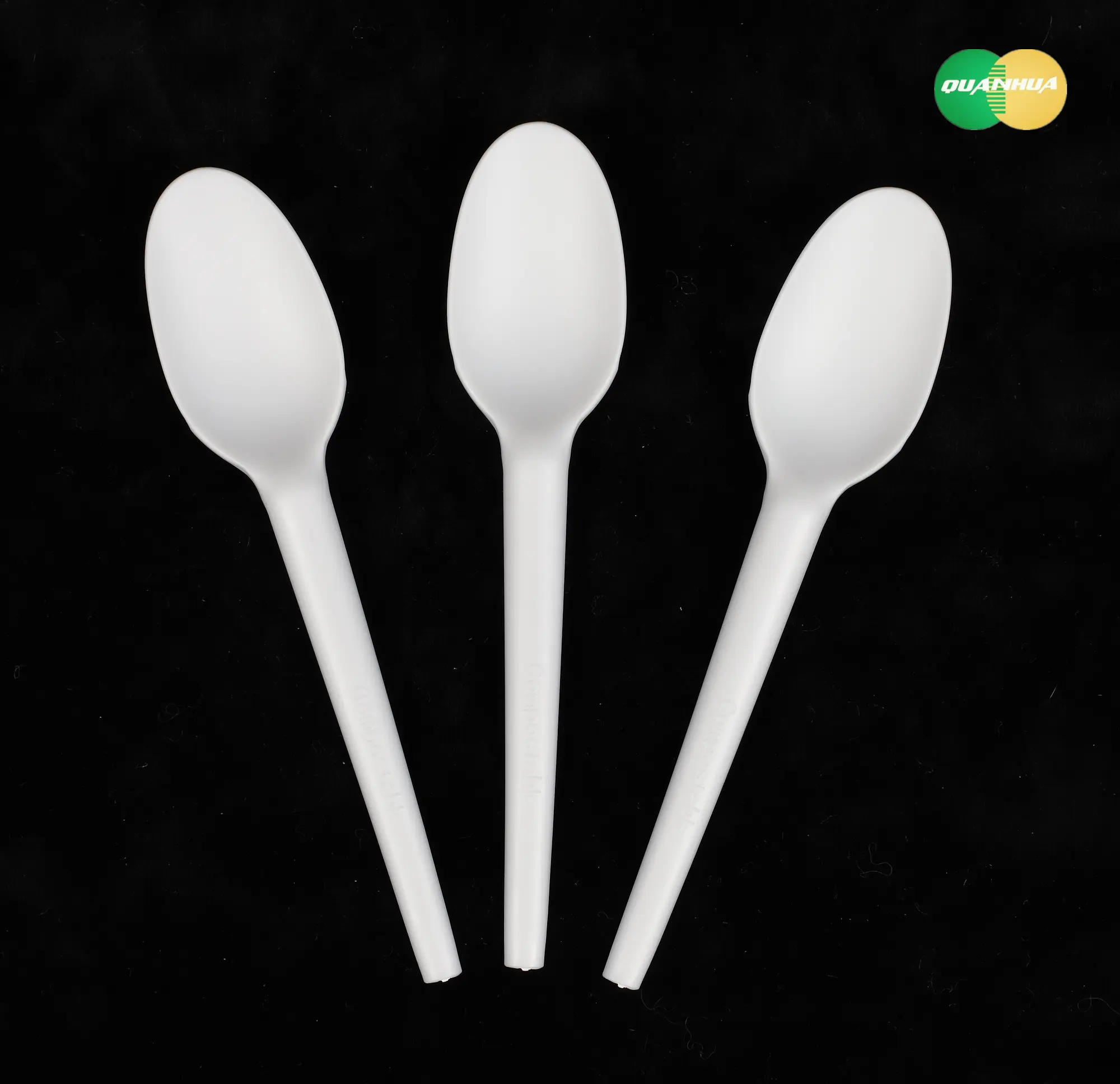 BPI Quanhua Party Eco-friendly CPLA Spoon Disposable Spoon Biodegradable Cutlery