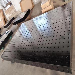 फैक्टरी गर्म बिक्री 3डी कास्ट आयरन लचीले वेल्डिंग प्लेटफार्म त्रि-आयामी 3डी वेल्डिंग टेबल गेजिंग टूल - Product Image 5