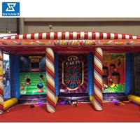 Jeu de carnaval gonflable 3 en 1, jeux gonflables à vendre