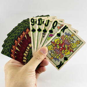Yaratıcı sanat tasarımı ile benzersiz özelleştirilmiş baskılı iskambil kartları hediyeler için özel Tarot kart oyunu kartları kağıt Poker - Product Image 3