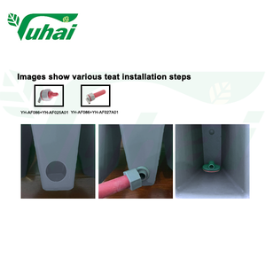 Seau d'alimentation en lait pour animaux en plastique 32L avec mamelon Instrument vétérinaire pour bovins et ovins - Product Image 4