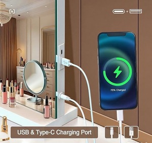 18 Dimmable dẫn bóng đèn trắng LED điều chỉnh độ sáng Vanity gương - Product Image 4