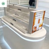 Rak Display Kosmetik Ramah Lingkungan dari Baja Anti Karat dengan Logo Custom, Tahan Lama, Lampu LED, dan Bagian Belakang Kaca untuk Ritel Makeup dan Skincare