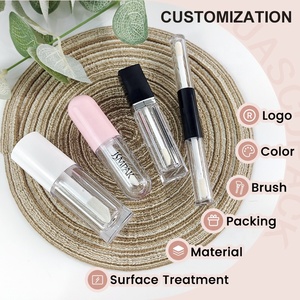 Nhãn Hiệu Riêng Trắng Bao Bì Mỹ Phẩm <span class=keywords><strong>Container</strong></span> Tùy Chỉnh Mini Rỗng Lớn Cây Đũa Phép Lip Gloss Ống - Product Image 4