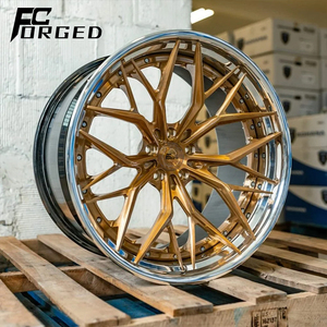 Cerchi Forgiati Deep Dish a <span class=keywords><strong>2</strong></span> o 3 Pezzi 5X112 5x114.3 da 15-24 Pollici per BMW M2 F80 F82 F90 E46 E92 M3 M4 F30 - Product Image 1