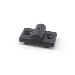 Extruded aluminium profile accessories Black Nylon 30BL Plastic Lift-off Hinge removable hinge for furniture cabinet #3078