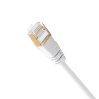 Prix d'usine de câble de raccordement Cat7 d'usine OEM câble mince Cat7 intérieur extérieur câble de raccordement Cat7 câble réseau