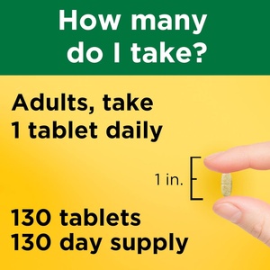 Extractos de Multivitaminas con Etiqueta Personalizada, 130 Tabletas, Apoyo al Sistema Inmunitario Saludable para Adultos, Suplemento Dietético Multivitamínico - Product Image 2