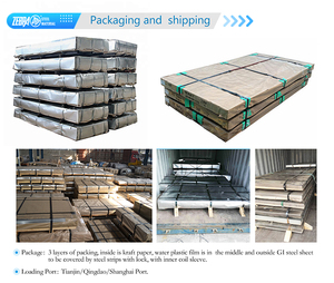 जस्ता लेपित स्टील शीट 24 गेज गैल्वेनाइज्ड स्टील शीट कस्टमाइज्ड स्टील - Product Image 6