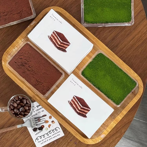 Túi đựng bánh <span class=keywords><strong>tiramisu</strong></span> nổi tiếng trên mạng, túi bánh ngọt, túi xách đựng bánh, cắt thành từng lớp, mousse nhiều lớp - Product Image 3