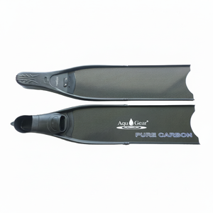 Ailerons carrés de fibre de carbone de modèle pour des ailerons de lame de carbone de plongée libre - Product Image 1