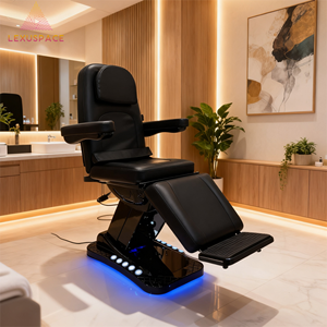 Para <span class=keywords><strong>Hochey</strong></span>, mesa de tratamiento de masaje de Spa ajustable eléctrica, salón de belleza, cama de tatuaje estético Facial, silla de Podología con reposabrazos - Product Image 2