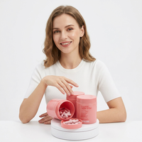 Capsules prébiotiques et probiotiques vaginales pour femmes végétaliennes, produit enzymatique pour réguler l'équilibre du pH