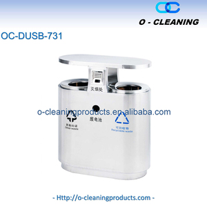 <span class=keywords><strong>Poubelle</strong></span> de recyclage pour cuisine O-Cleaning Home <span class=keywords><strong>90L</strong></span> avec couvercle basculant, <span class=keywords><strong>poubelle</strong></span> à <span class=keywords><strong>3</strong></span> <span class=keywords><strong>compartiments</strong></span>, <span class=keywords><strong>poubelle</strong></span> en acier inoxydable pour extérieur/intérieur - Product Image 4