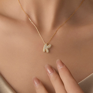 Collier à initiales à bulles A à Z Collier en argent sterling avec lettre initiale S925 Collier - Product Image 5