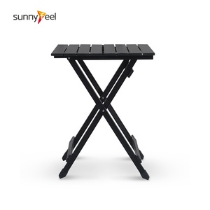 De aluminio <span class=keywords><strong>a</strong></span> prueba de agua de mesa al aire libre portátil ligero que acampa plegable MESA DE - Product Image 2