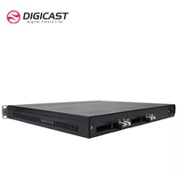 DIGICAST DVB HLS RTMP HTTP para Cabeza de Red Digital de TV/Satélite Encriptada, Tarjeta SIM, Convertidor DVB S2 HD IRD RF a IP con ASI I/O