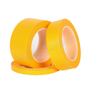 Cinta adhesiva personalizada resistente a altas temperaturas para coche, precio de proveedor Jumbo, cinta automotriz Autobody para pintar - Product Image 1