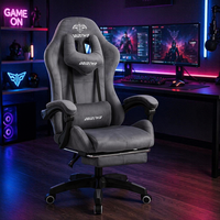 Chaise de jeu personnalisée avec logo OEM, en cuir PU, chaise de gamer confortable avec massage, chaise de bureau pour adultes