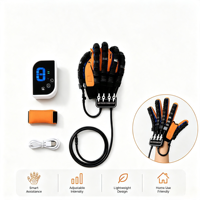 Gant d'entraînement robotique à écran tactile 9 niveaux, stimulateur de doigts intelligent à compression d'air pour seniors, soins à domicile, logo personnalisé