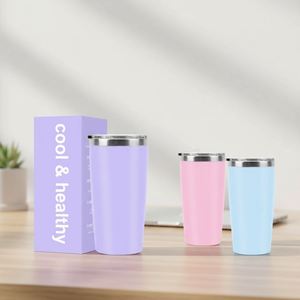 2026 <b>Hot</b> and Cold Stainless Steel Custom Insulated Custom 20Oz Sublimation Tumbler Straight Cups for Kids - Product Image 4
