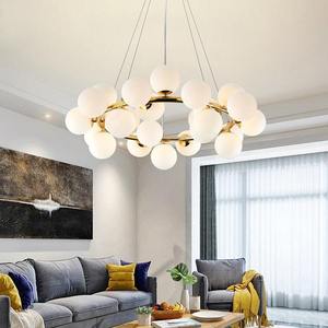 Lustre moderne Biggset Lighting en verre, style Magic Beans, pour <span class=keywords><strong>salon</strong></span> - Product Image 2