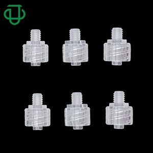 Y tế PC 10-32unf ren nam luer khóa Coupler nhựa nam luer côn phù hợp UNF ren nam luer khóa kết nối - Product Image 1