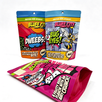 Échantillon Gratuit – Sachets Mylar Souples Refermables à Fermeture Ziplock 3,5g, Anti-Enfant, en Aluminium, Anti-Odeur, avec Logo