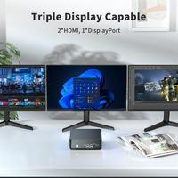 Venta caliente Mini PC 9th Gen I5 9300H/i7 9750H/i9 9880H CPU 4K Multi Display Windows 11 Gamer Mini Gaming Pc Dual LAN 2,5G Wifi6