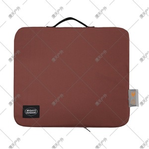 Coussin chauffant portable rectangulaire en tissu pour le camping et l'extérieur, couleurs gris, rouge, vert - Product Image 3
